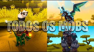 Todos os +182 Mobs do HYTALE! Com os nomes traduzidos para português 