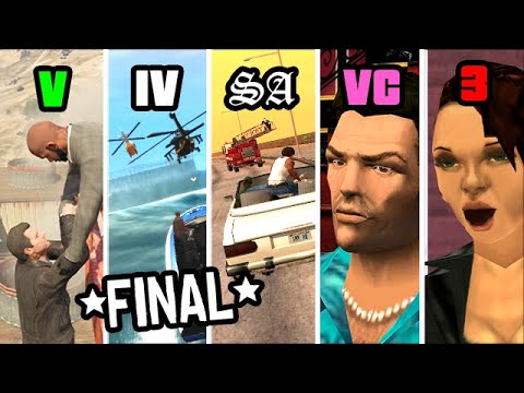 Last Story Mission in GTA Games (Evolution)