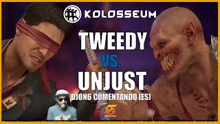 MK1: UNJUST VS TWEEDY | BARAKA VS KENSHI | Mortal Kombat 1 | THE KOLOSSEUM FINALE [ES]