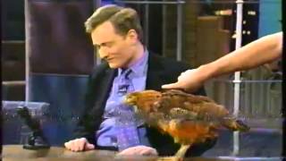 Late Night 'The Shirtless Moron! (Chicken Sh*ts on Conan's Desk) 2/3/99