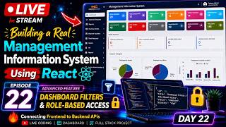 DAY 22 LIVE: Building a Real Management Information System (React + PHP Full Stack) - LEARNING REACT