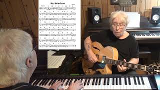 Bell Bottom Blues - Jazz guitar & piano cover ( Leon Carr )