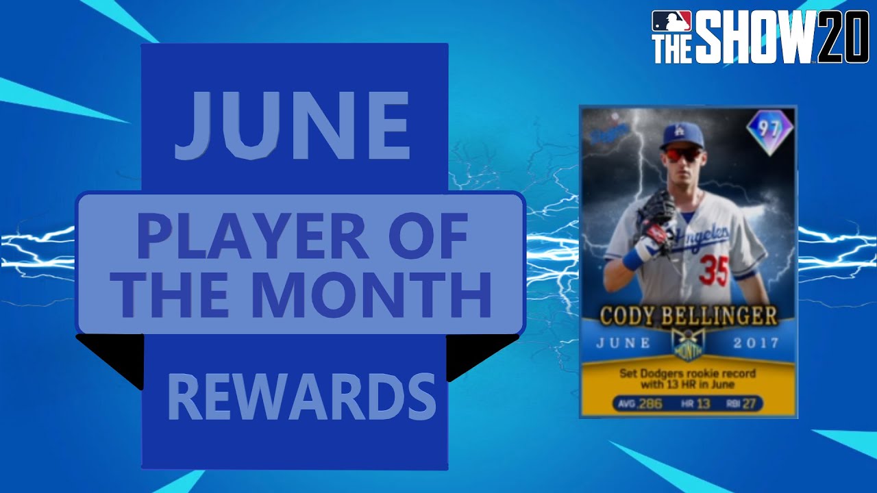 JUNE PLAYER OF THE MONTH PROGRAM REVIEW MLB THE SHOW 20 YouTube