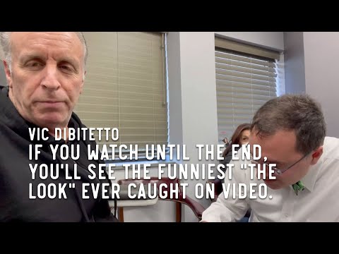 If you watch until the end, you'll see the funniest "the Look" ever caught on video.