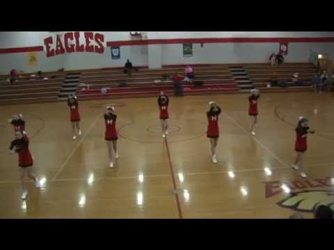 Milford Junior High School 8th grade Cheer Cincinnati Ohio Feb 2, 2015