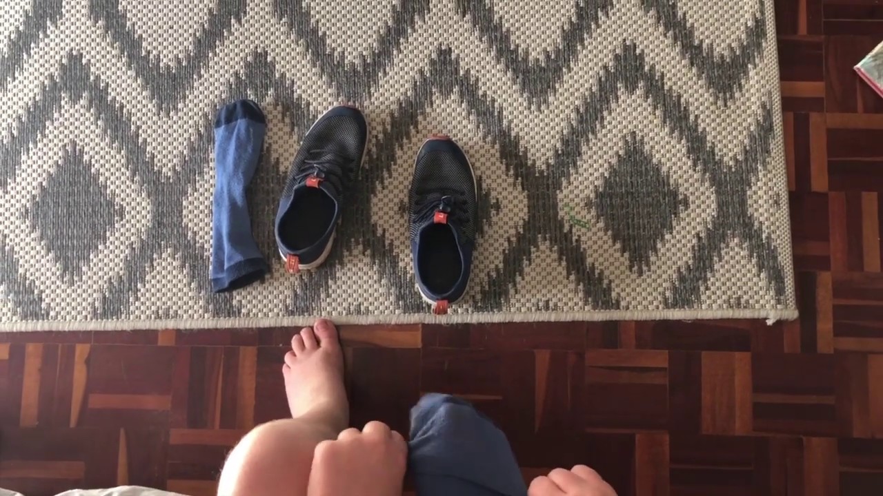 How to put on your socks and shoes YouTube