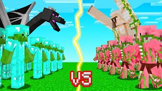 1000 Zombier vs Iron Golem! - Dansk Minecraft