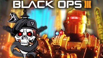 SHADOWS OF EVIL EASTER EGG - DARK OPS ACHIEVEMENTS & UPGRADED CIVIL PROTECTOR (Black Ops 3 Zombies)