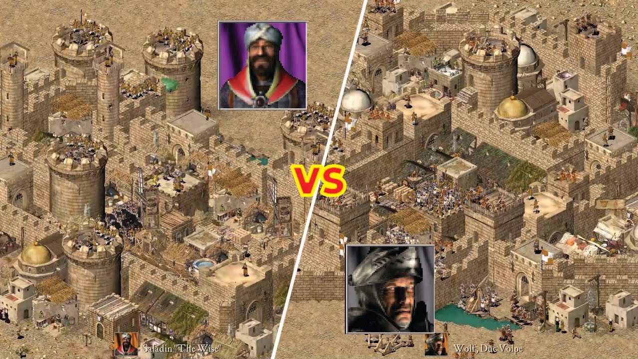 Saladin ⚔️ Wolf 🐺 | ☠️ Deathmatch 6 | AI's Tournament 01