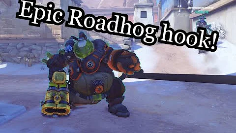 Overwatch - Epic Roadhog hook!