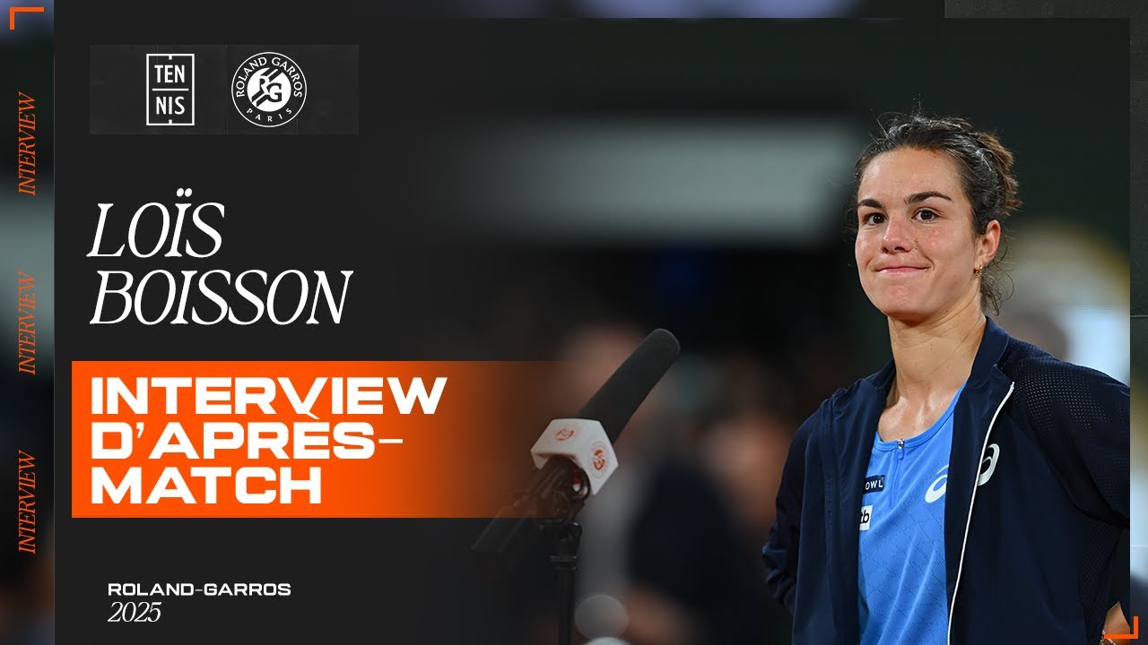 Boisson, c'est carrément MAGIQUE ! | Roland-Garros 2025