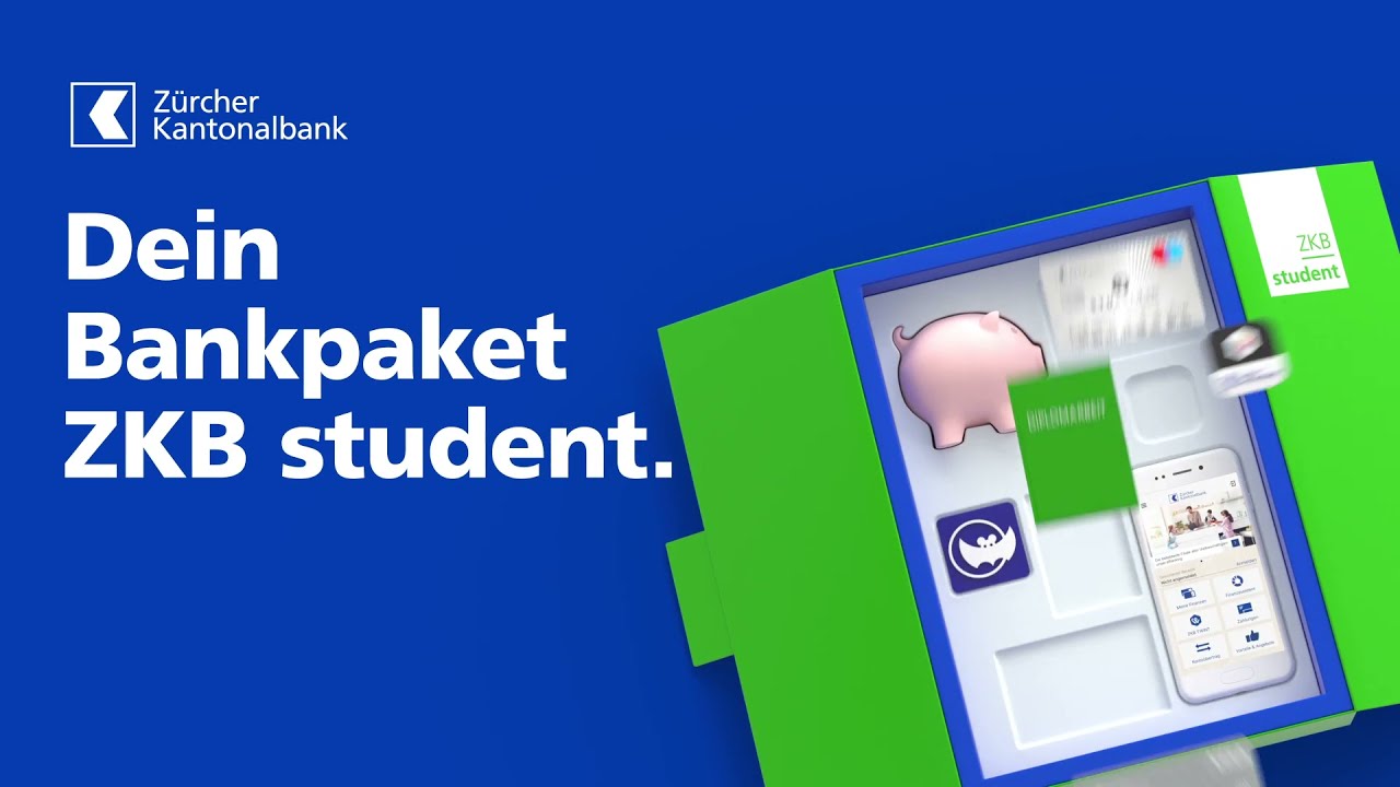 Das kostenlose Bankpaket: ZKB student