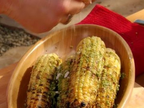 Grilled Corn and Cilantro Pesto | Food Network