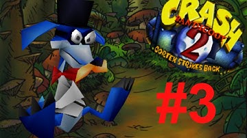 RIPPER ROO - Crash Bandicoot 2: Cortex Strikes Back (100%) - Part 3