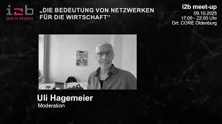 i2b meet-up Trailer für 09.10.2025 Die Bedeutung von Netzwerken für die Wirtschaft - CORE Oldenburg