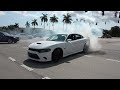 WILD EXITS From CARS AND COFFEE PALM BEACH!! | Burnouts, Drifting, LOUD Accelerations [Part 2]