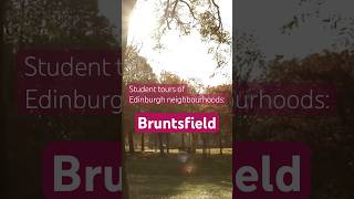 Student tours of Edinburgh neighbourhoods: Bruntsfield #StudentAccommodation #Edinburgh