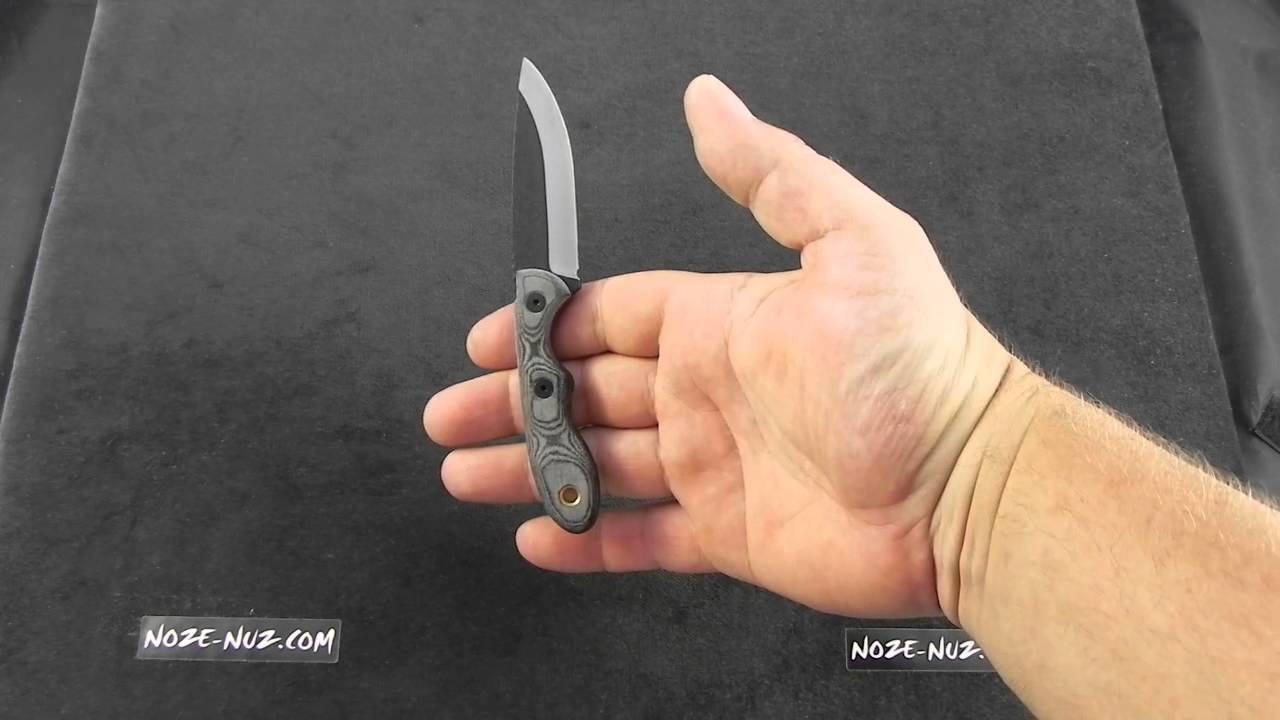 TOPS Mini Knife Linen - YouTube