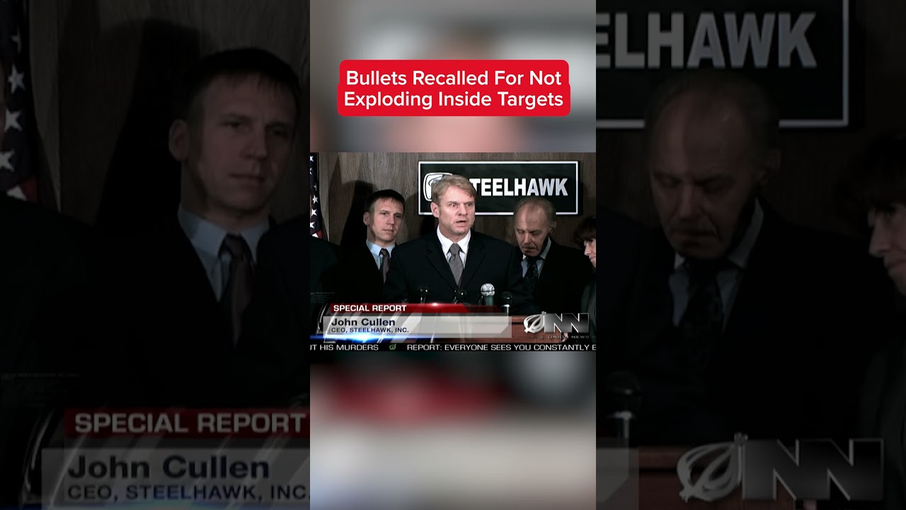 Hollow Point Bullets Recalled That Don't Explode In Targets