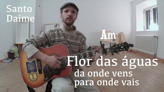 Video thumbnail of "Flor das águas - Medicine song Brazilian AND Deutsch with chords"