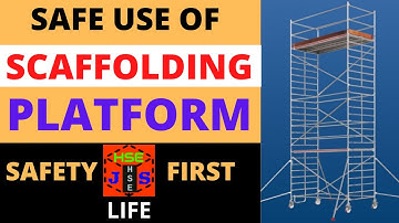Scaffolding Platform Safety Requirements | Elevating Platforms #safetyfirstlife #scaffolding #safety
