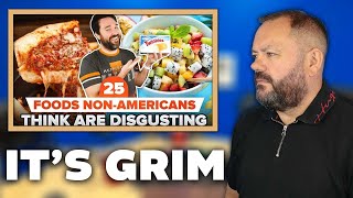 25 Foods Americans Love That Non Americans Think Are Disgusting | OFFICE BLOKES REACT!!