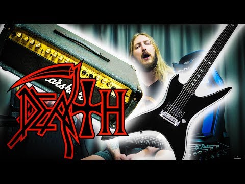 DEATH CHUCK SCHULDINER GUITAR GEAR - Marshall Valvestate & BC Rich Stealth