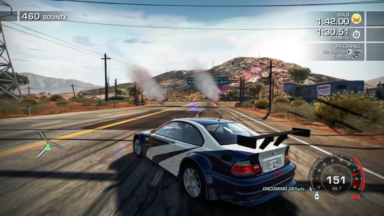Need For Speed Hot Pursuit Remastered - BMW M3 GTR in Racing Duel ...