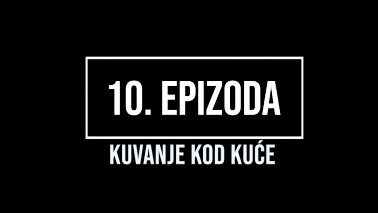 Kuvanje kod kuce, 10. Epizoda. Sendvič Sa Prasetinom