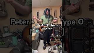 Three costumes of Halloween, day 1: Peter Steele of Type O Negative  #typeonegative #petersteele