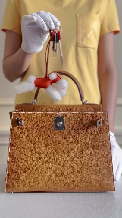 Unboxing Birkin 25 verso bleu royal & capucine #shorts 