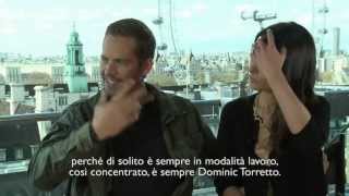 Fast & Furious 6 interview with Paul Walker and Jordana Brewster