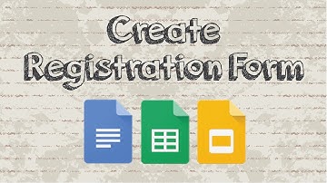 How to create a registration form with Google Docs