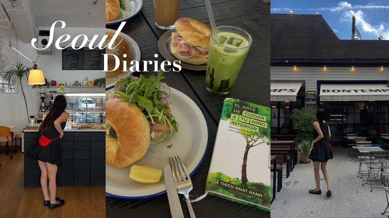 vlog l Vale la pena quedarse en un depa de lujo en Corea? 🏠 l Matcha date en Seoul 🍵