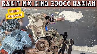 Assemble the MX King 200cc daily engine bore up & stroke up