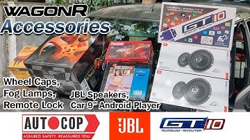 WagonR | GT10 Car Android Player, JBL Speakers, Remote Lock, Fog Lamps | 📞98250 06423 | 98256 13885