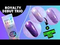 Royalty Debut trio by Holo Taco | Swatches and stamping test