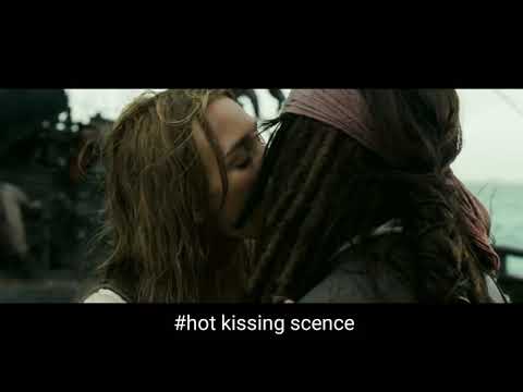 Pirates of the Caribbean hot kissing scence