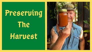 Super Easy And Versatile Recipe - Tomato Preserving Water Bath Canning - Cooking With Flavor