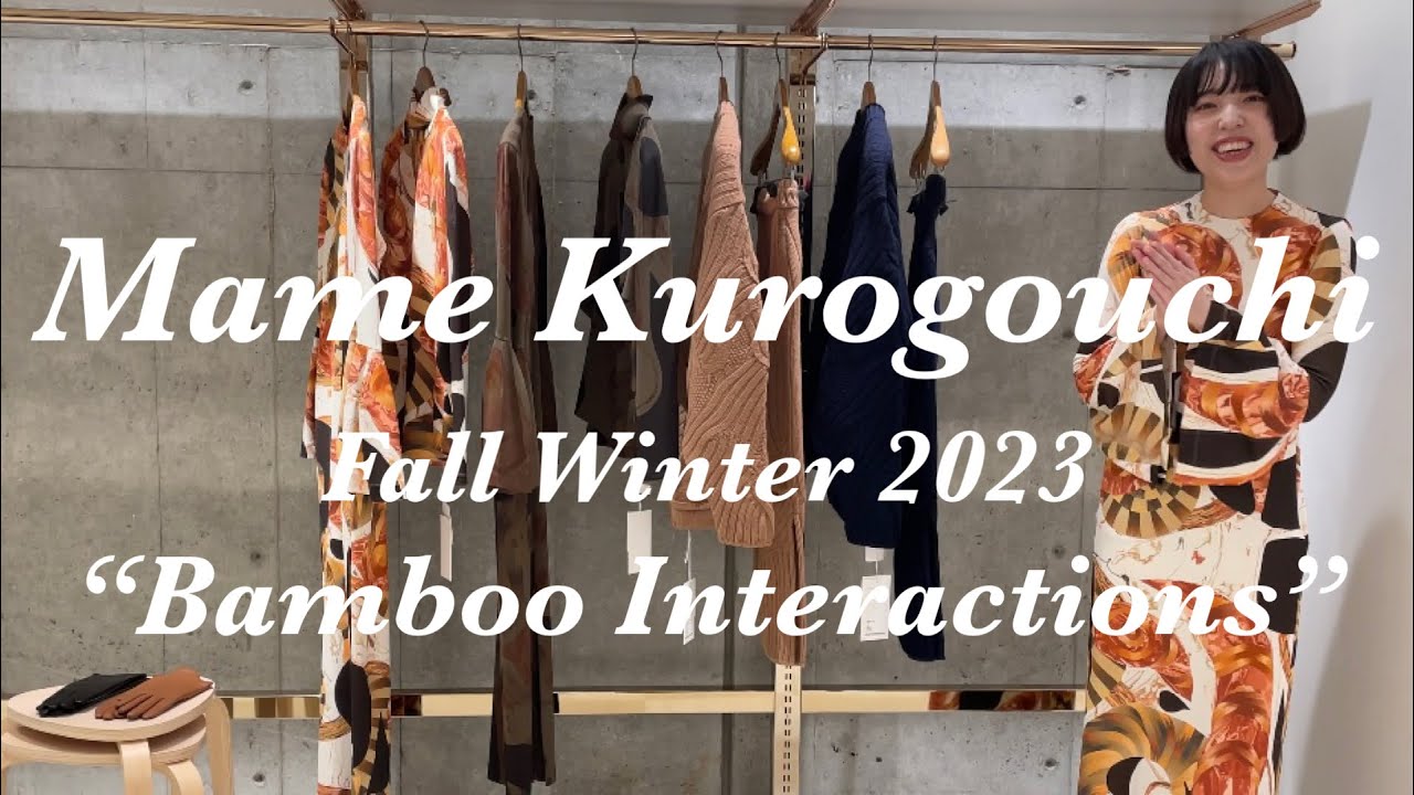 Mame Kurogouchi 23FW Runway Show Movie - YouTube