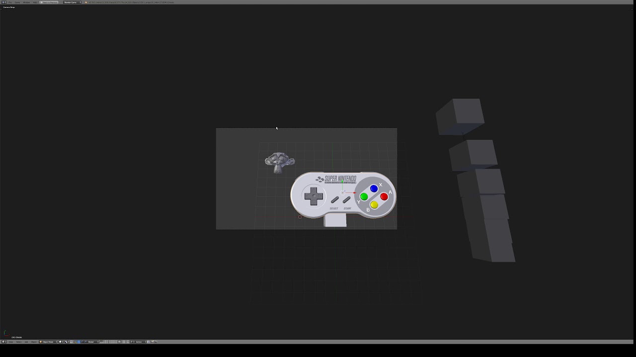 UPBGE Manager for XInput Controller