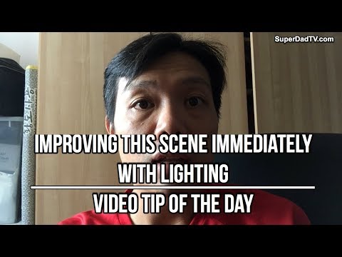 immediately improve your indoor lighting for video