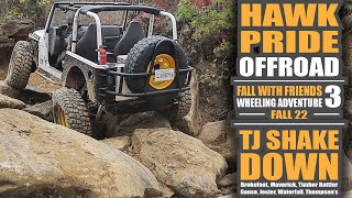 Jeeping at Hawk Pride Offroad Park | Fall with Friends 3 |  Shakedown for the TJ