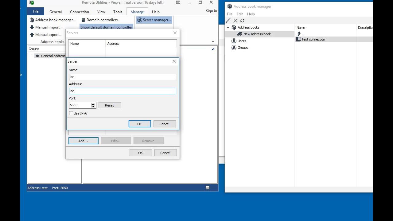 Remote Utilities 6.5 Address Book Sync Setup YouTube