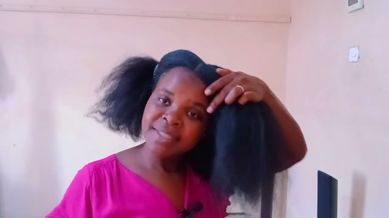 COMB YOUR GOD- GIVEN NATURAL HAIR WITH ME, STEP BY STEP😍
