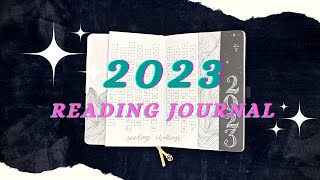 2023 READING JOURNAL 📚 Plan with me