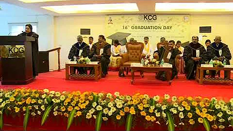 16th Graduation Day Speech by Dr  Elizabeth Verghe...
