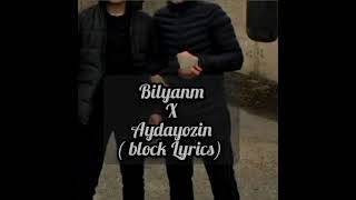 Bilyanm x Aydayozin-(Block lyrics)-Ýeketäk_productions Resimi