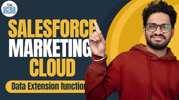 Salesforce Marketing Cloud Data Extension functions | Salesforce Marketing Cloud | CyberBrainer