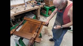 Making a Missing Part For a Day Bed and Staining it to Match in the Secret Underground Laboratory